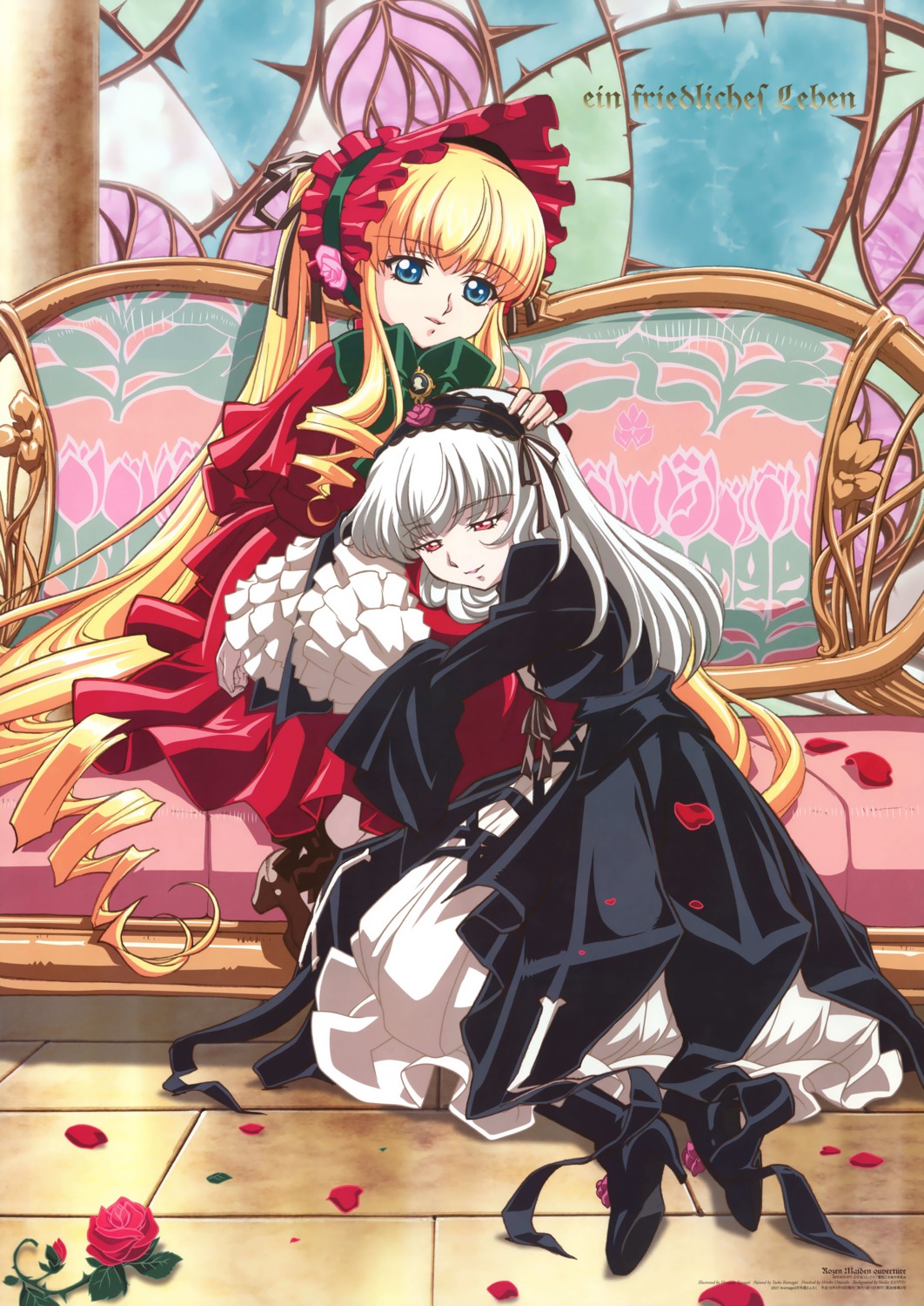 kasugai_hiroyuki, lolita_fashion, rozen_maiden, shinku, suigintou