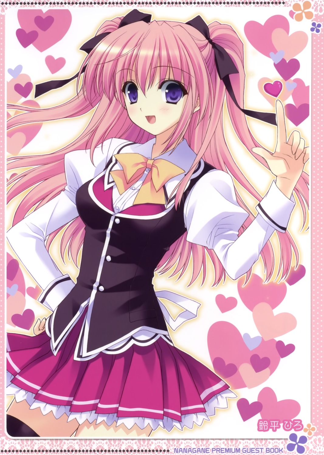 nanagane_educational_institution, sakuranomiya_arisa, seifuku, suzuhira_hiro
