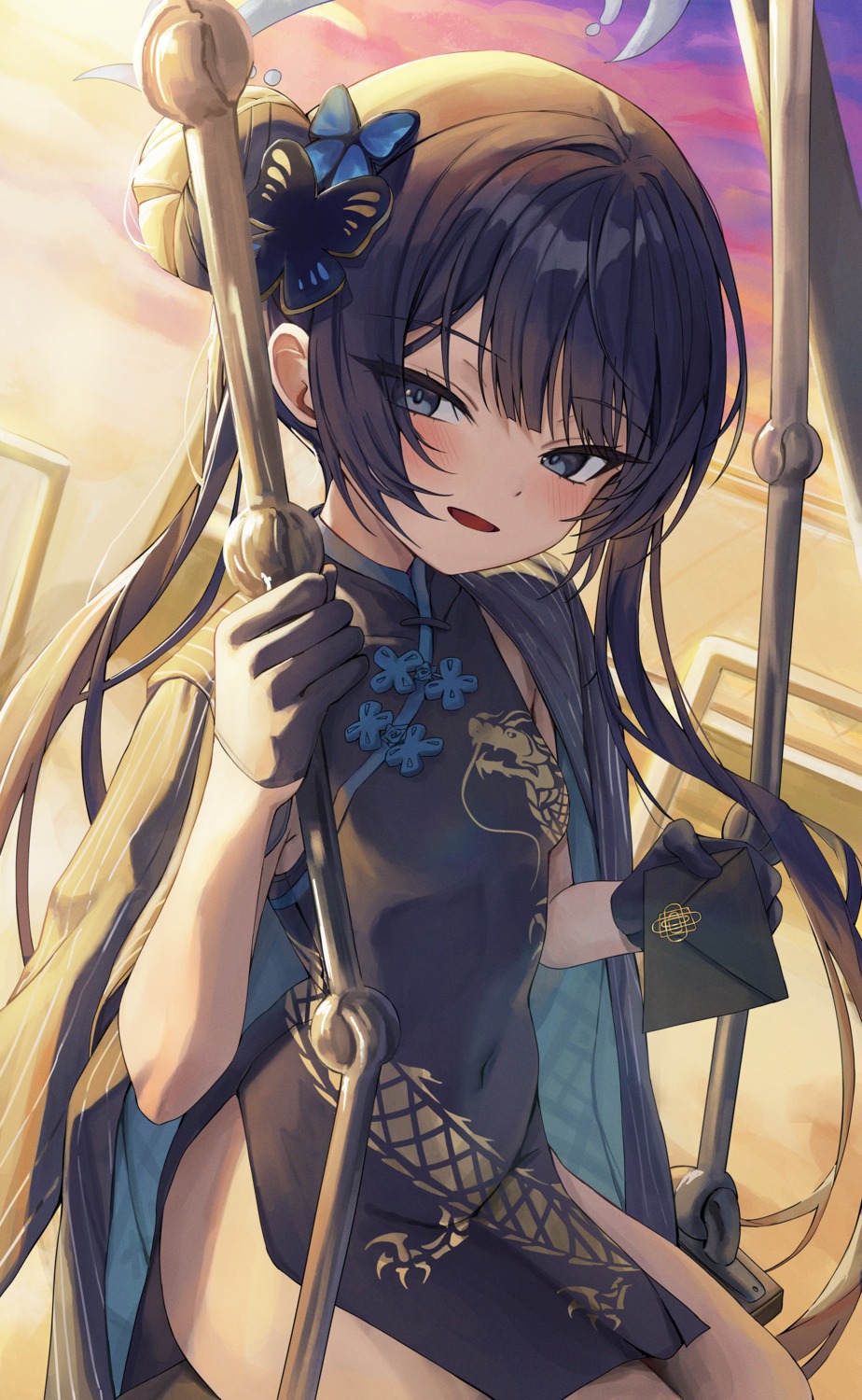 blue_archive, chinadress, halo, rosu_1109, ryuuge_kisaki