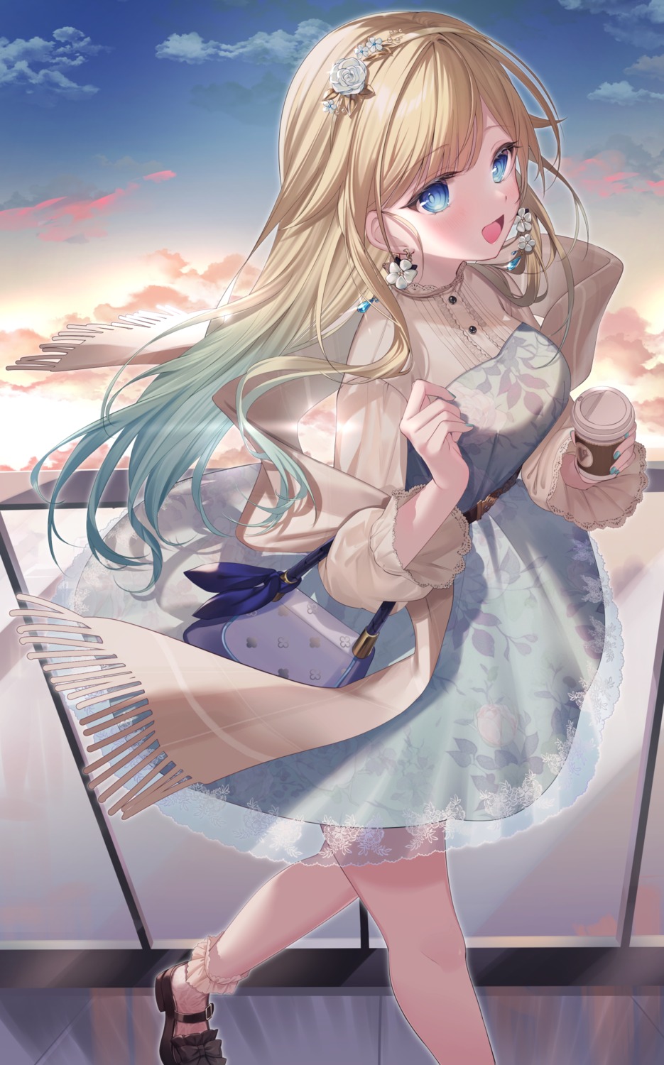 aizawa_ema, amaimomo, dress, see_through, vspo!
