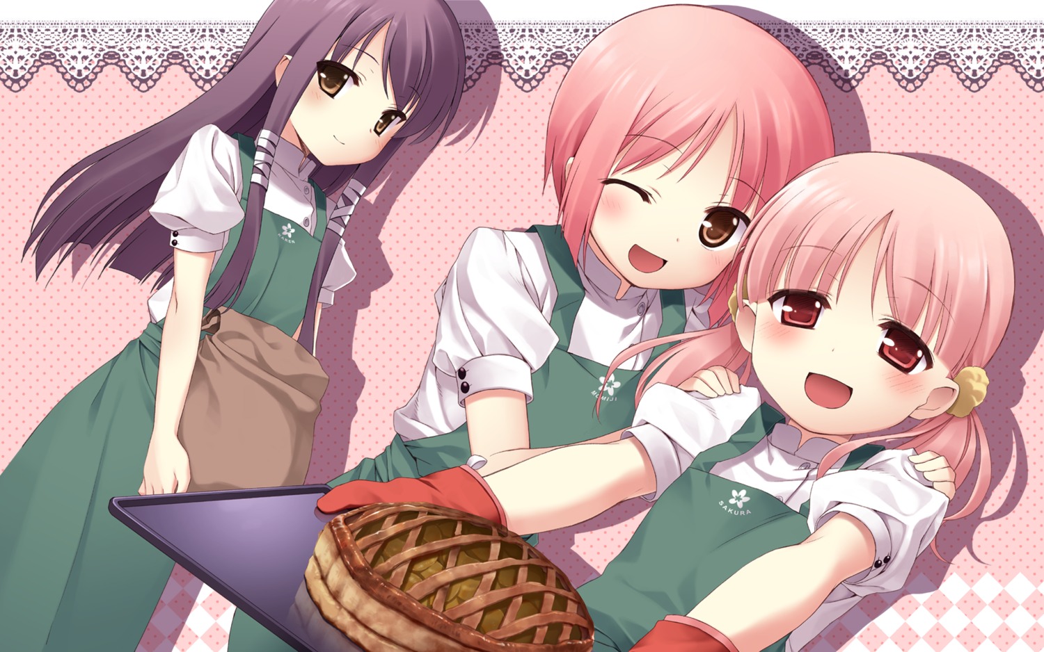 akino_momiji, b.k, kiriyama_sakura, sakura_musubi, sera_karen, wallpaper