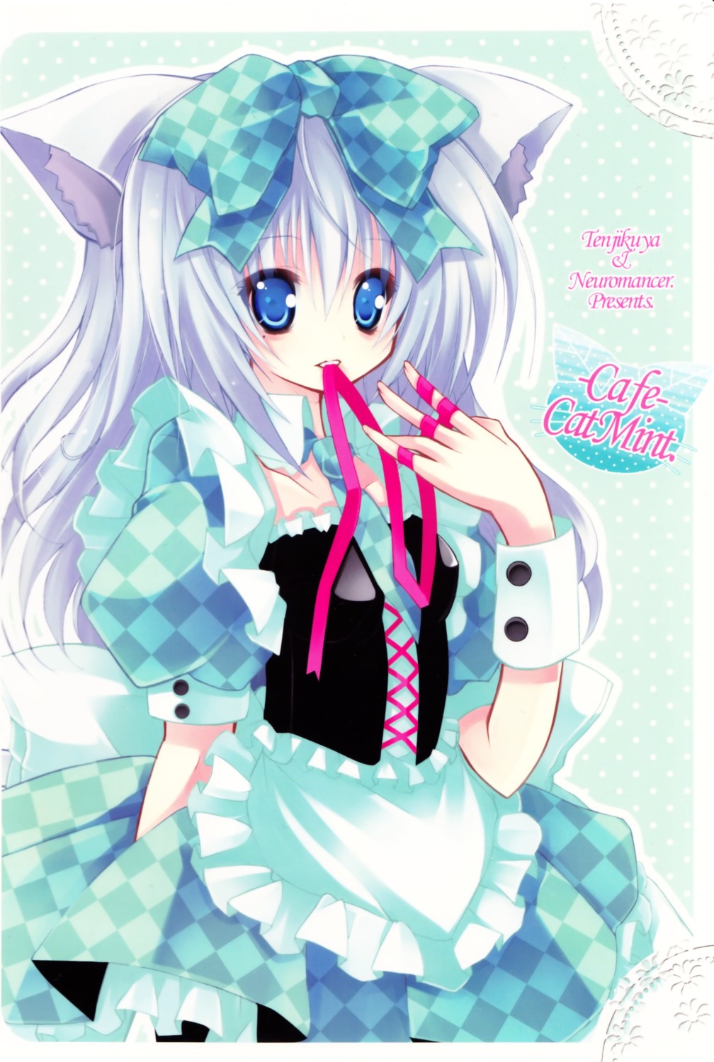 animal_ears, kannon_ouji, lolita_fashion, nekomimi, neuromancer., tenjikuya