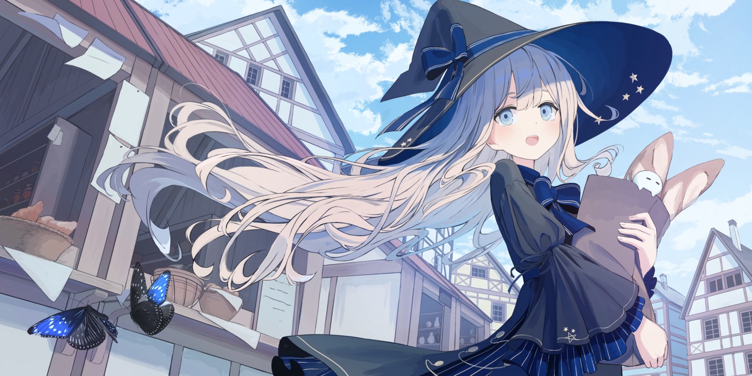 dress, mikisai, witch