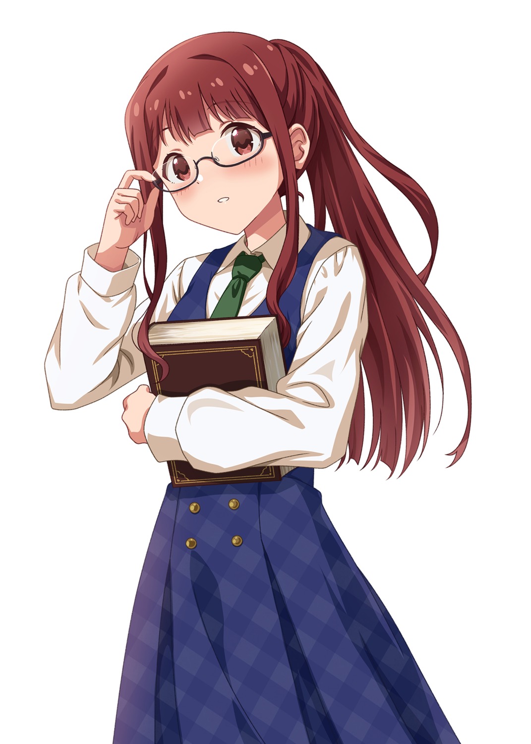 megane, rocktaso_co_ltd, seifuku, tanaka_kotoha, the_idolm@ster, the_idolm@ster_million_live!