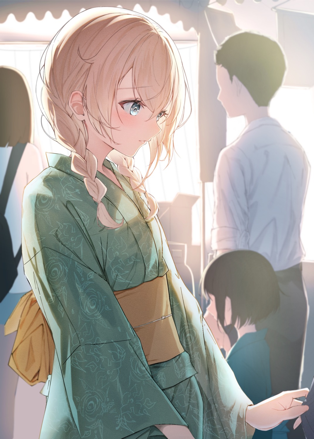 hololive, kazama_iroha, rin_(pixiv26201783), yukata