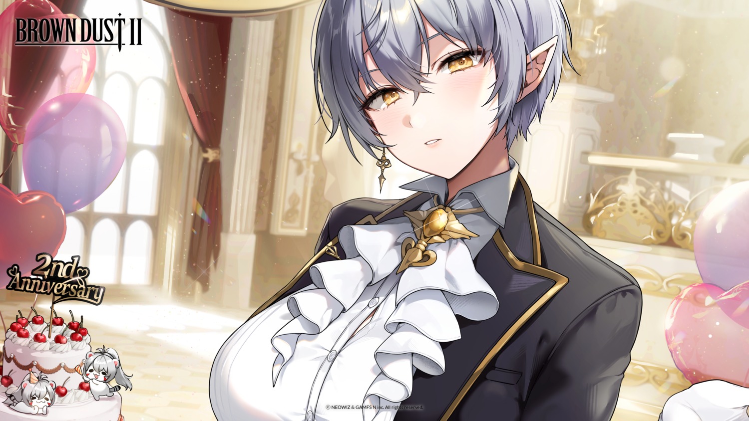 brown_dust_ii, gijang, pointy_ears, wallpaper