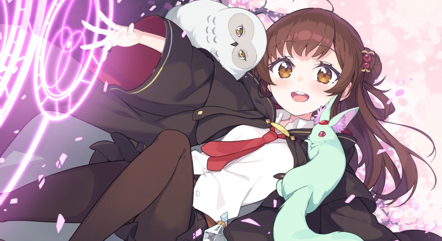 aru_majo_ga_shinu_made, meg_raspberry, pantyhose, seifuku, skirt_lift, tam-u