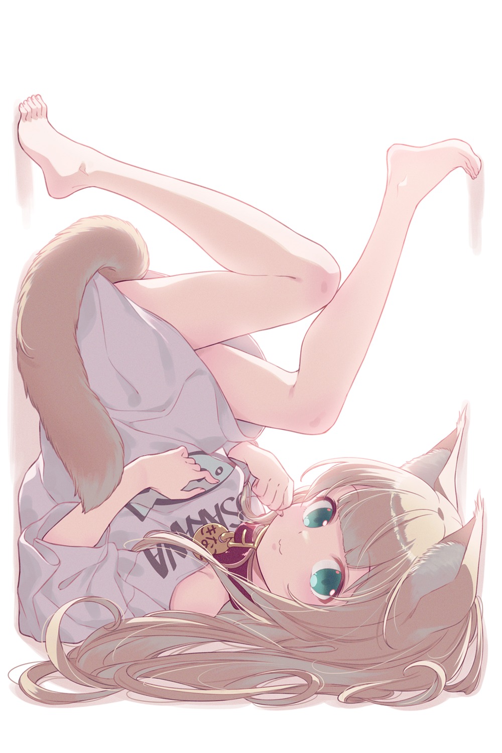 40hara, animal_ears, kinako_(40hara), nekomimi, tail