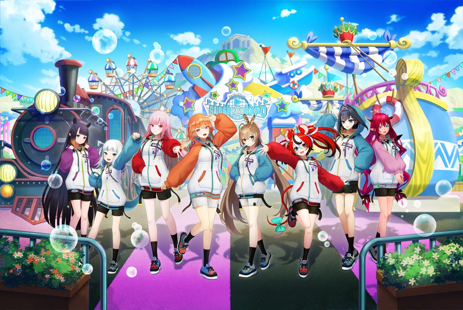 animal_ears, gawr_gura, hakos_baelz, halo, heterochromia, hololive, hololive_english, horns