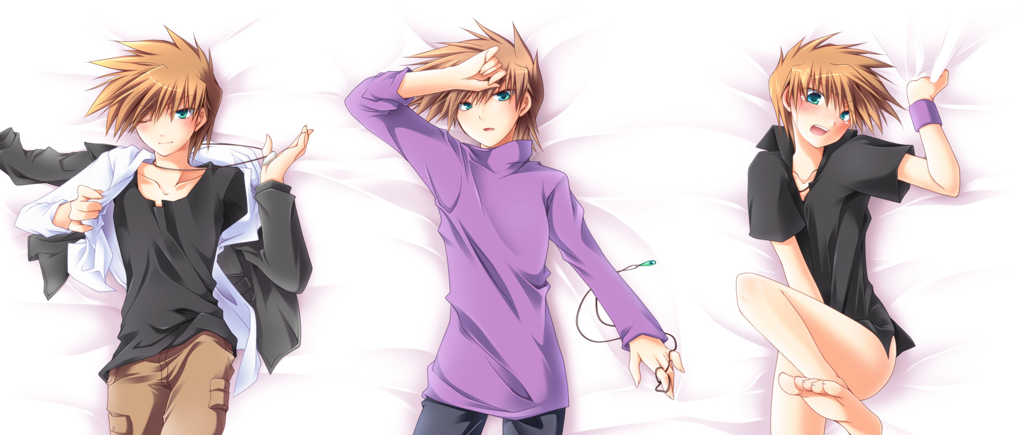 bottomless, male, mao_(core), ookido_green_(pokemon), pokemon