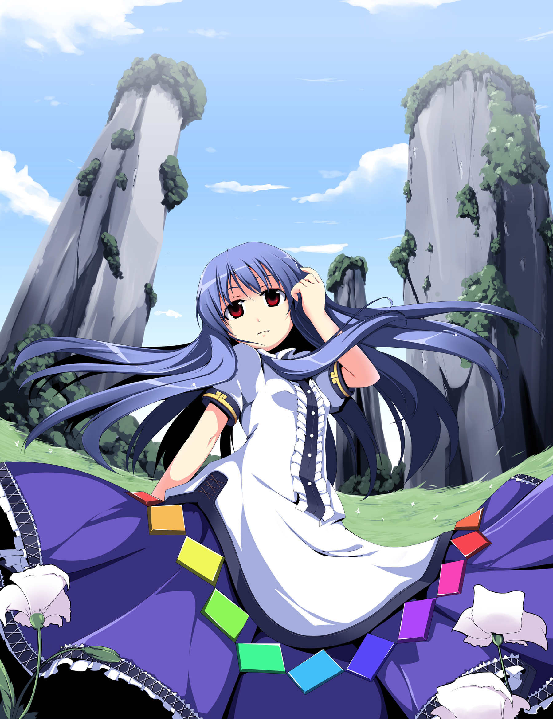 dress, fujy, hinanawi_tenshi, touhou