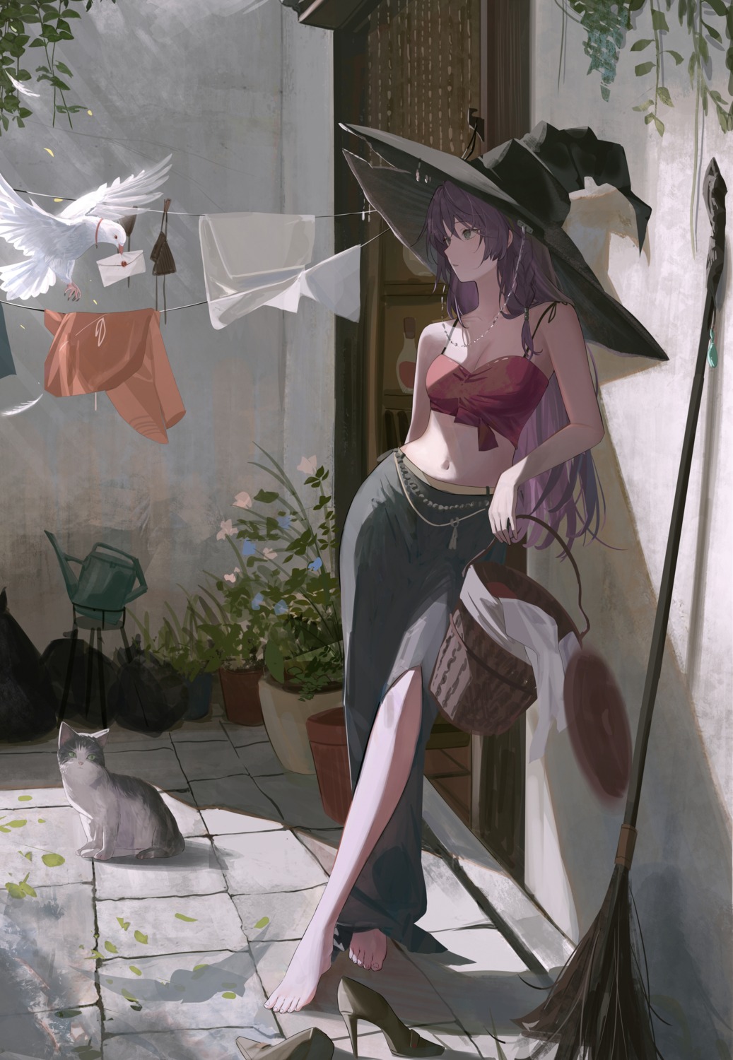 jenmin12, neko, witch
