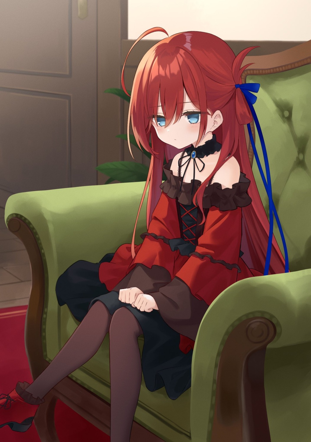 azuuru, dress, inori_no_kuni_no_riviere, lolita_fashion, majo_no_tabitabi, riviere_(majotabi)