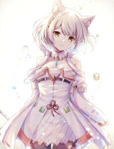 animal_ears, mio_(xenoblade_3), nekomimi, no_bra, pantyhose, ui_frara, xenoblade_(series), xenoblade_3