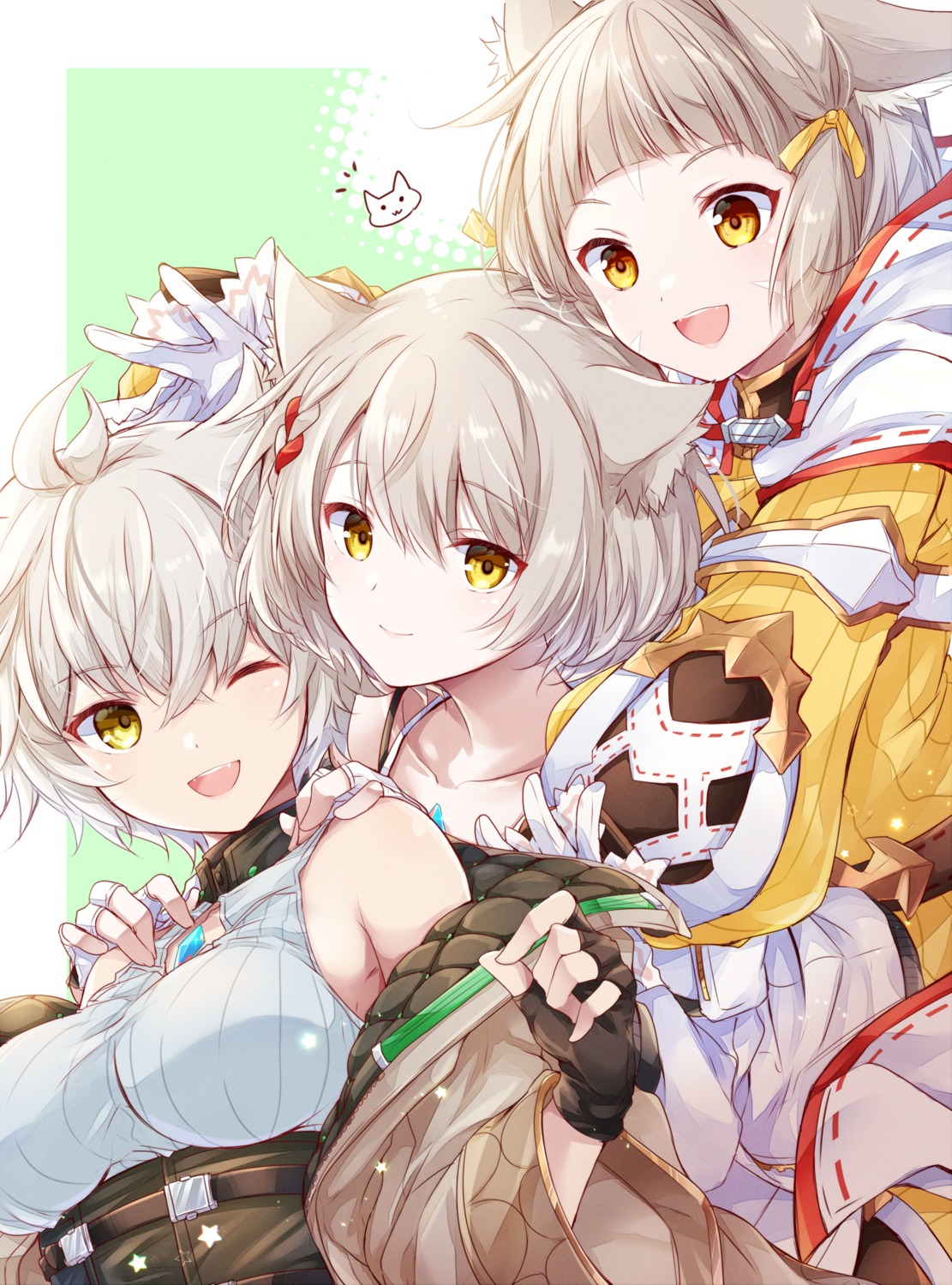 animal_ears, mio_(xenoblade_3), na'el_(xenoblade_3), nekomimi, niyah, ui_frara, xenoblade_(series), xenoblade_2