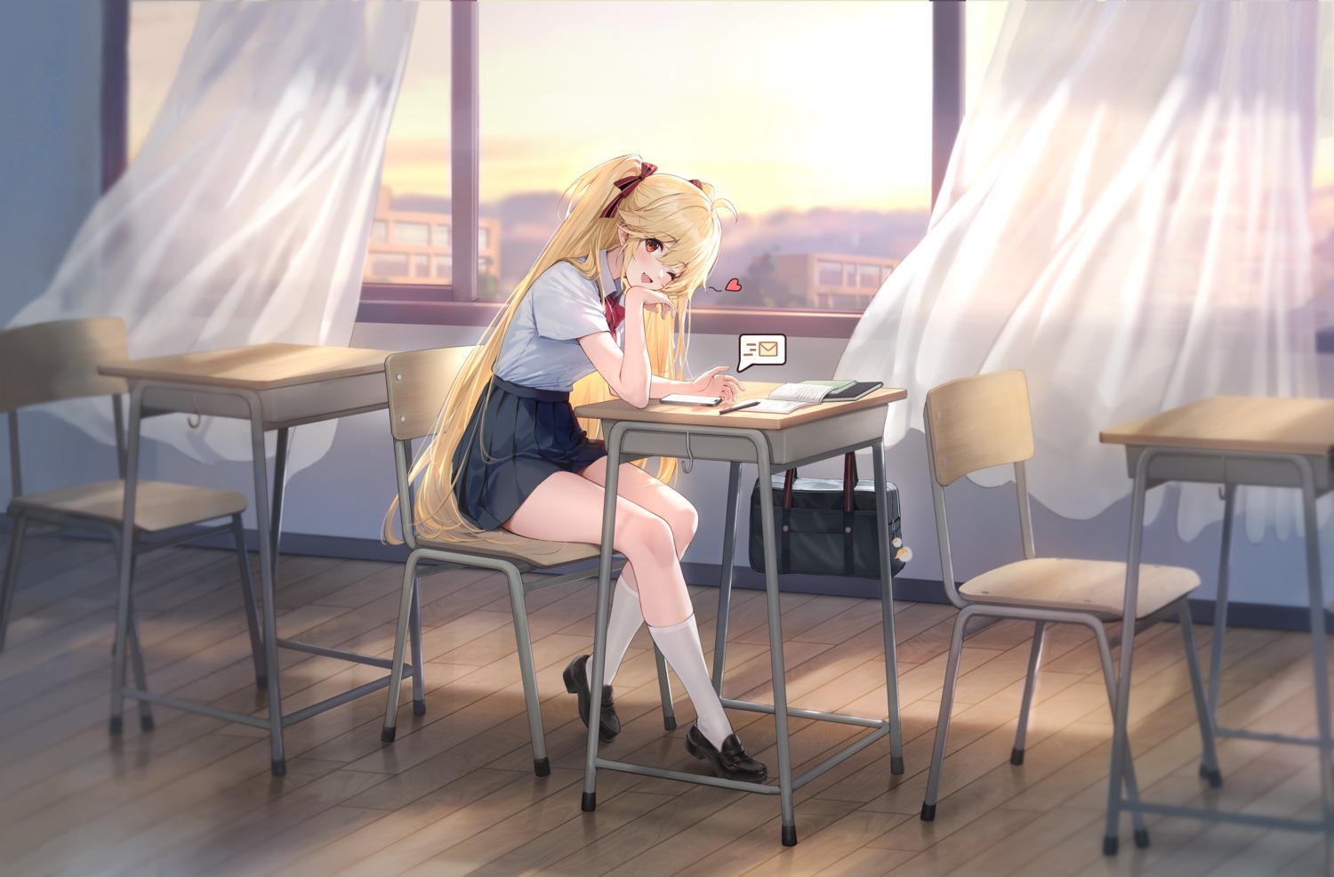 azur_lane, bluecher_(azur_lane), seifuku, tagme