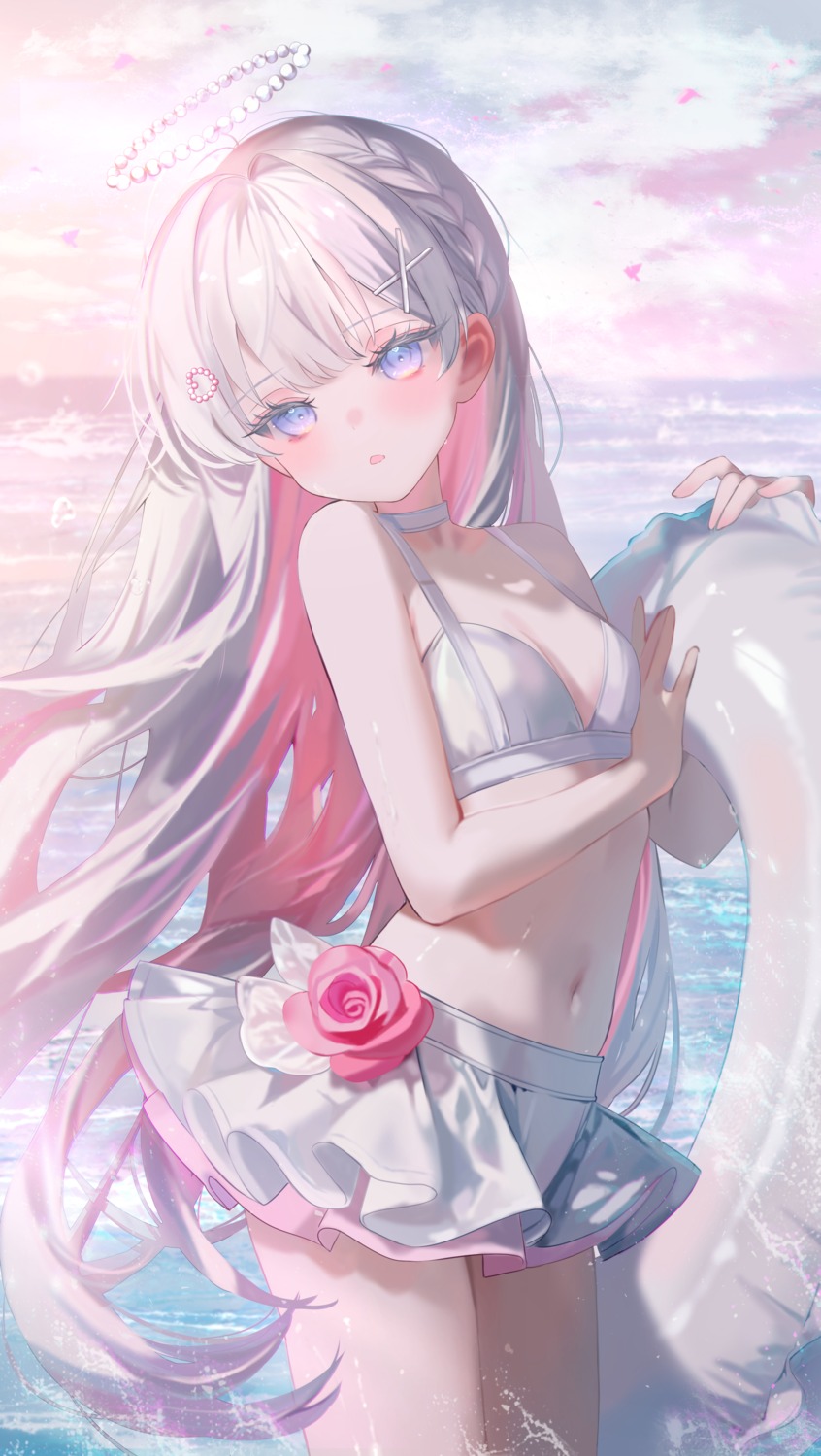 bikini, halo, otonoha_moe, swimsuits