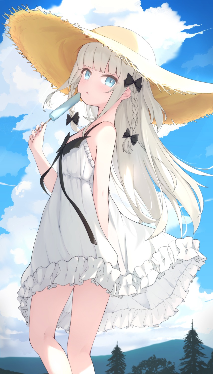 dress, senifu, skirt_lift, summer_dress