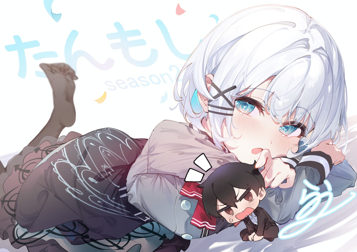chibi, dress, kimizuka_kimihiko, laudayon, see_through, siesta_(tanmoshi), tantei_wa_mou_shindeiru.