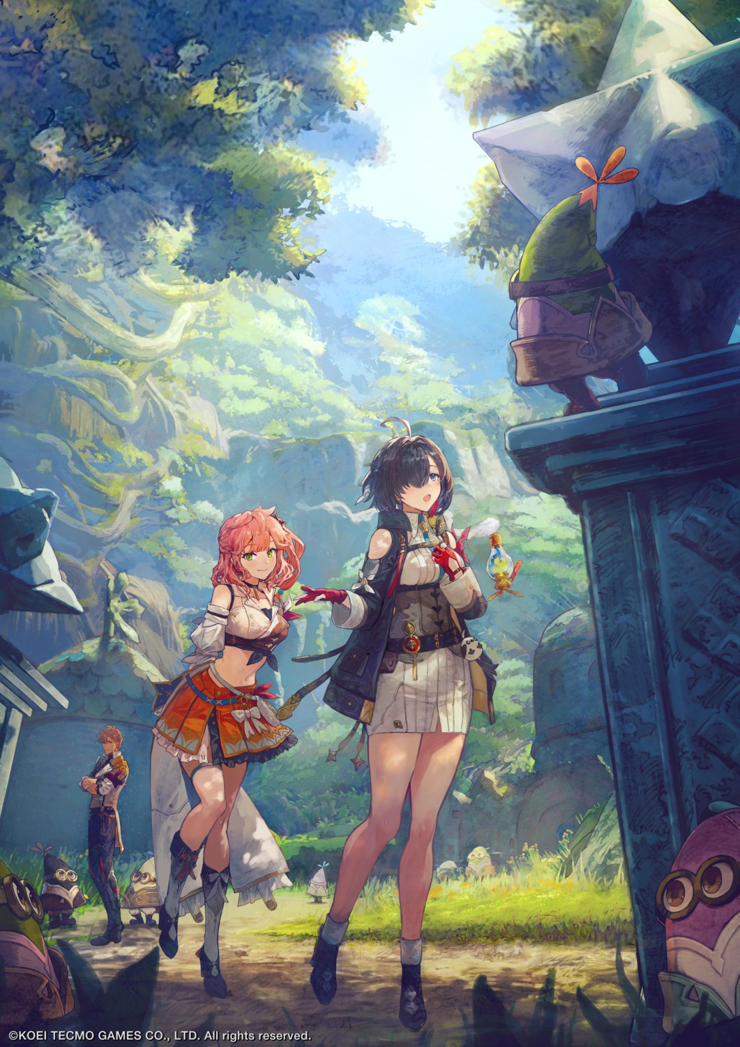 atelier, atelier_yumia, benitama, flammi, garter, heels, isla_von_duerer, koei_tecmo