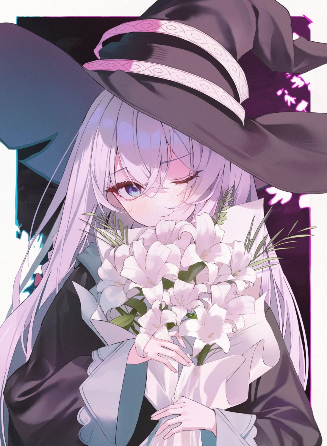 elaina_(majotabi), majo_no_tabitabi, shiina_1001, witch