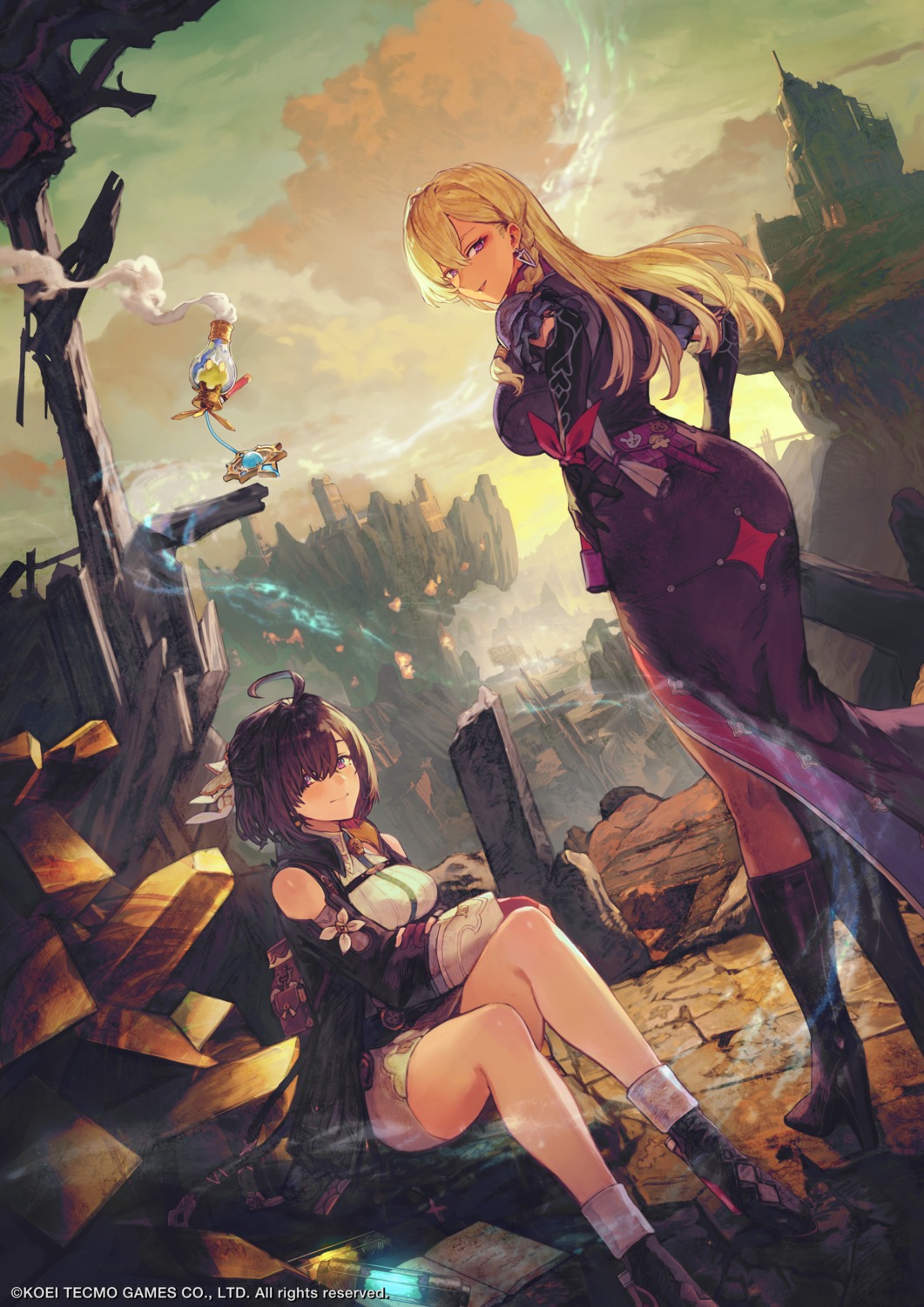 atelier, atelier_yumia, benitama, flammi, heels, koei_tecmo, nina_friede, yumia_liessfeldt