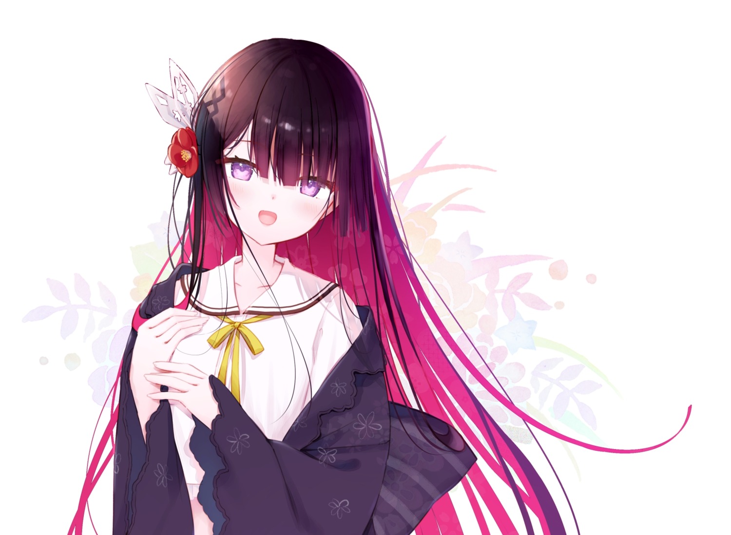 humuyun, japanese_clothes, kazari_(humuyun), seifuku