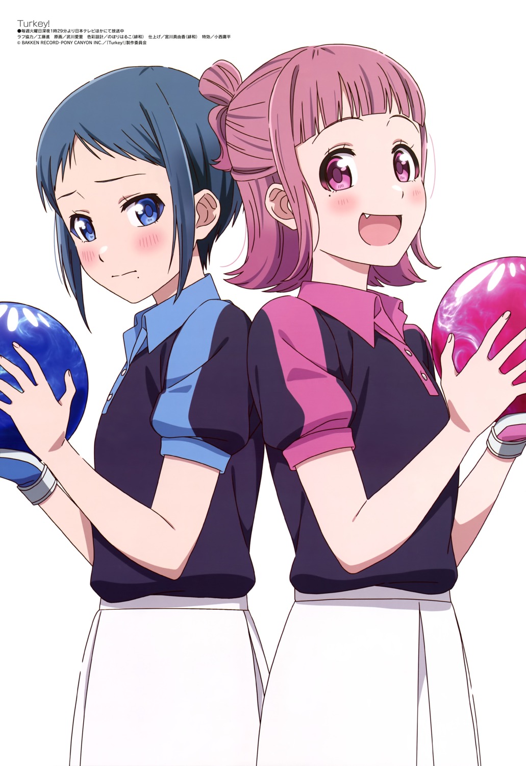 godai_rina, otonashi_mai, takegawa_airi, turkey!, uniform