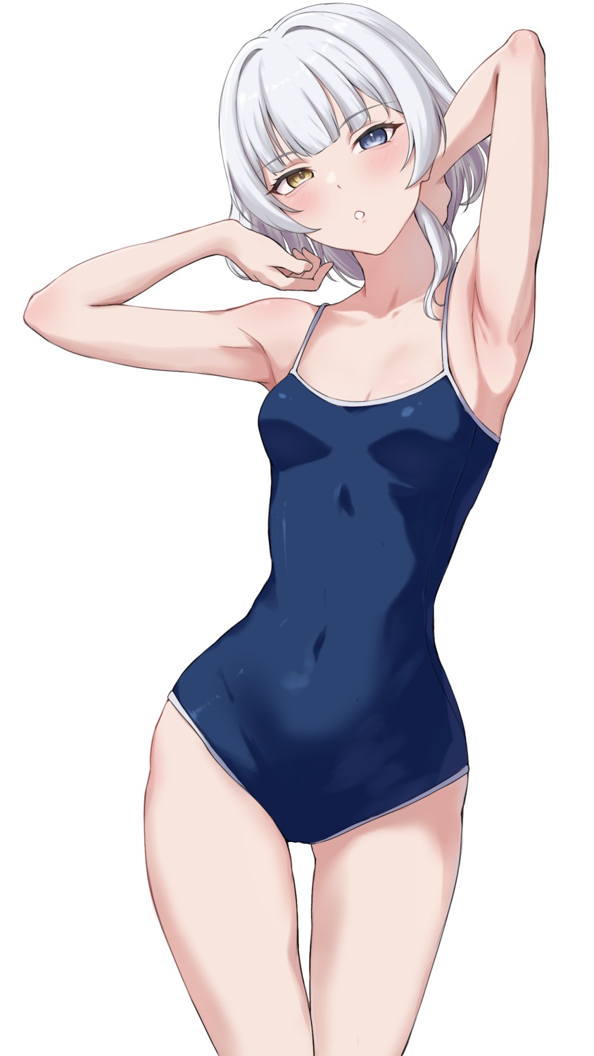 bang_dream!, bang_dream!_it's_mygo!!!!!, heterochromia, kaname_raana, miyamu, school_swimsuit, swimsuits