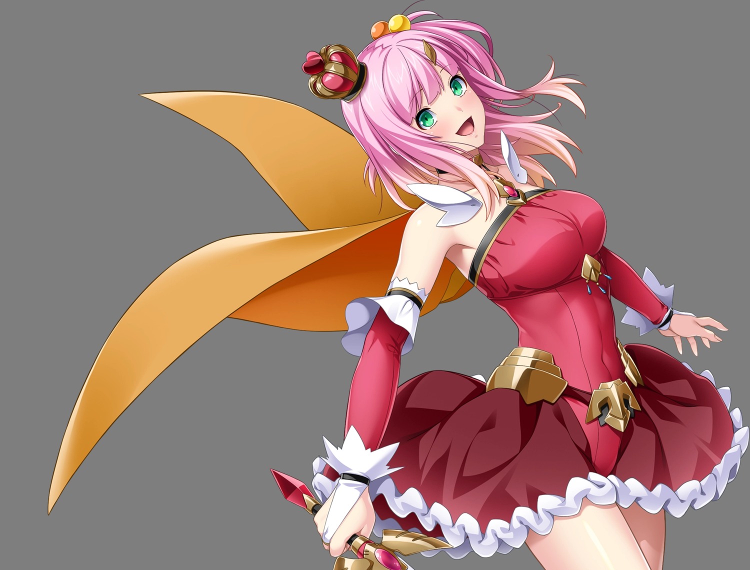 gentle_sasaki, leotard, lusterise, no_bra, sword, transparent_webp