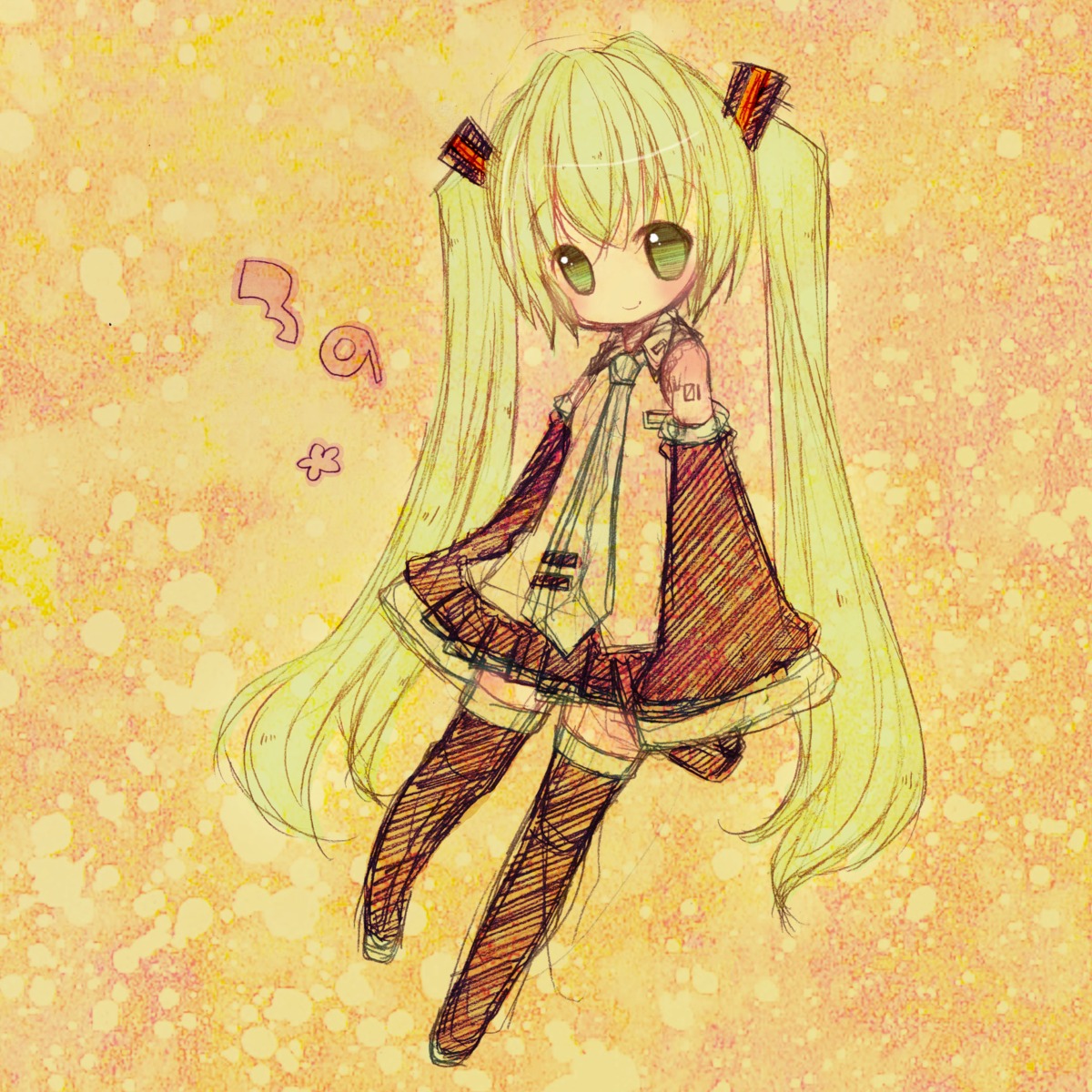 chibi, hatsune_miku, keimari, vocaloid