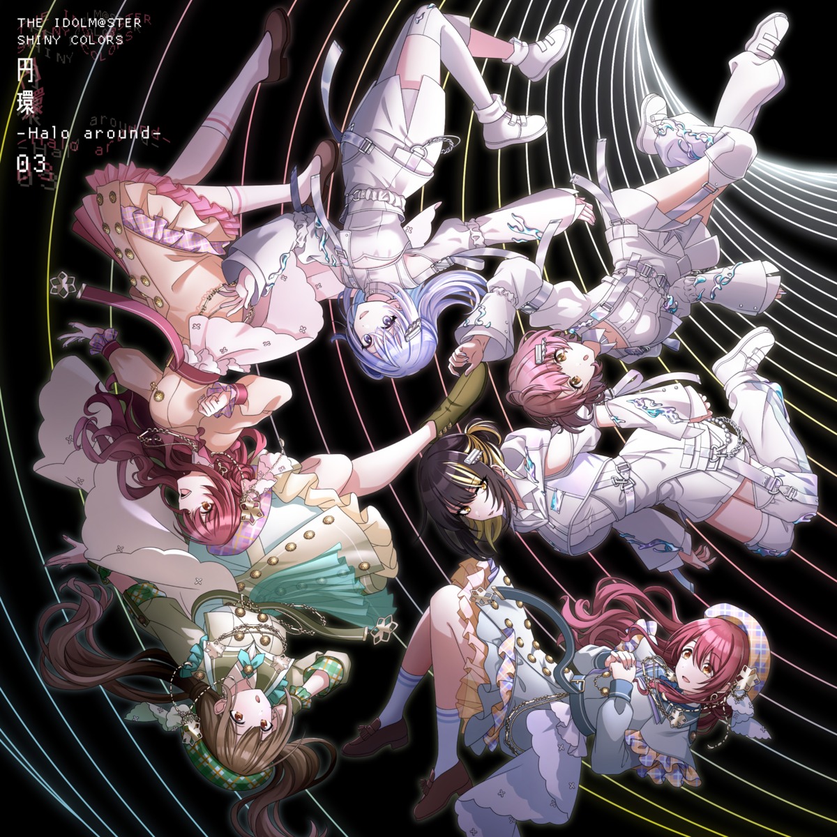disc_cover, ikaruga_luca, ikuta_haruki, im@ssc_kaihatsu_team, kuwayama_chiyuki, oosaki_amana, oosaki_tenka, see_through