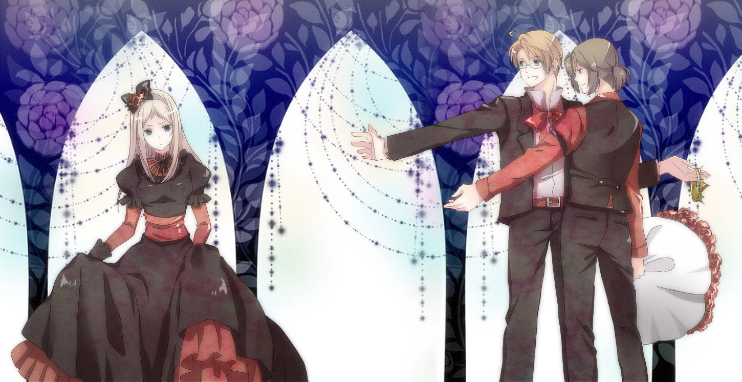 america, belarus, hetalia_axis_powers, lithuania, suzushiro