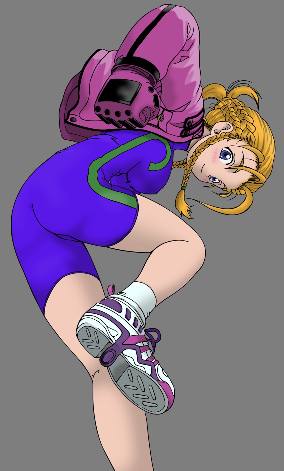 ass, furinji_miu, shijou_saikyou_no_deshi_kenichi, transparent_png, vector_trace