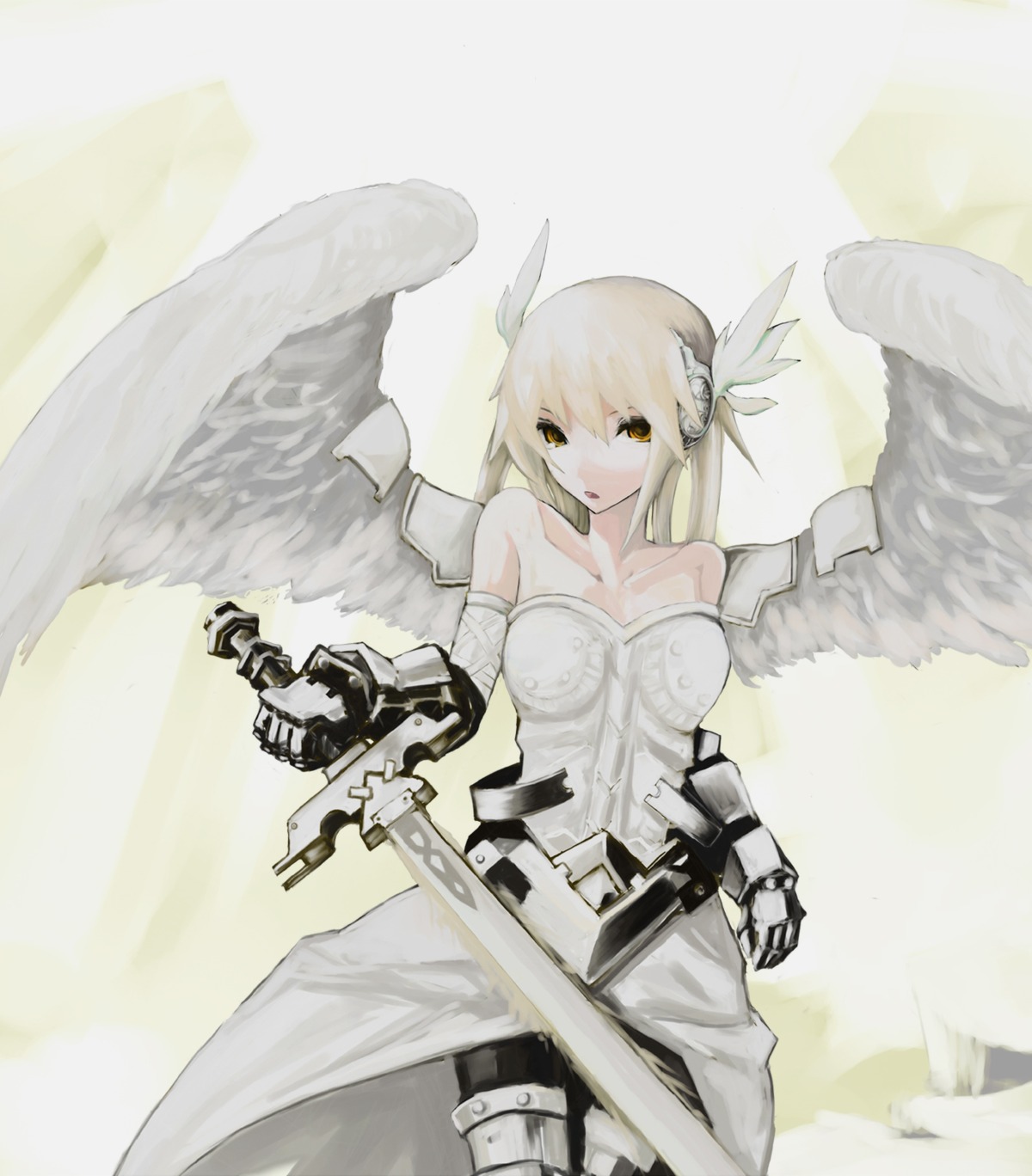 armor, dove, lord_of_vermilion, sword, wings