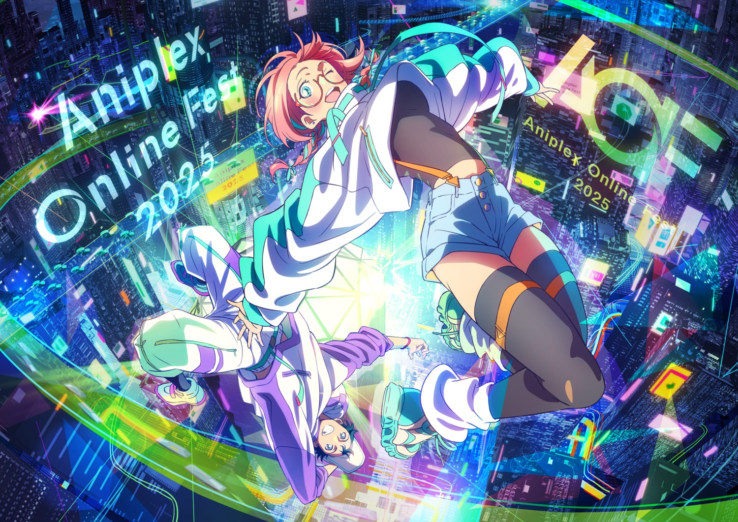aniplex, garter, megane, tagme, thighhighs