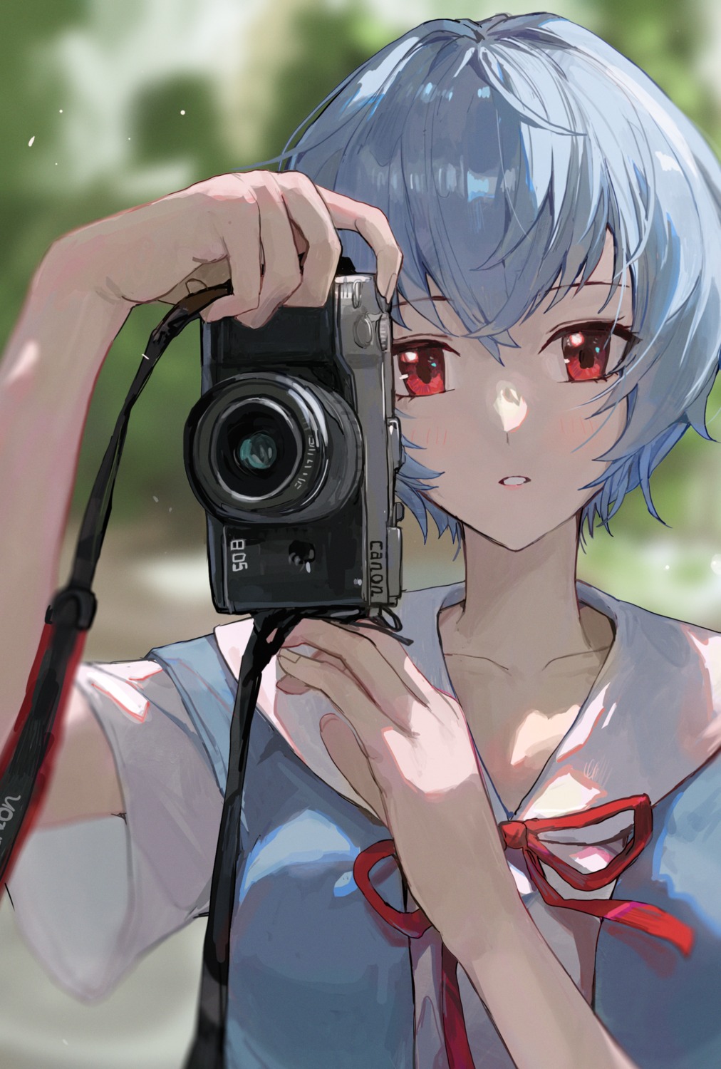 ayanami_rei, jianjia, neon_genesis_evangelion, seifuku
