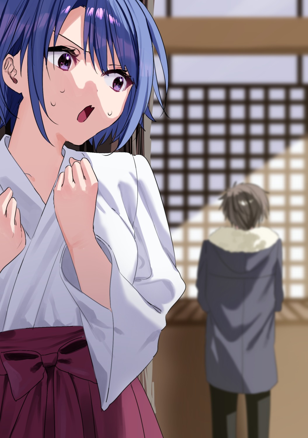 chigusa_minori, himeno_akira, jitsuwa_imouto_deshita., majima_ryouta, miko