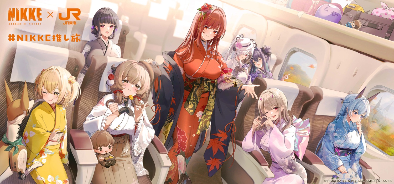 bready, chibi, cinderella_(nikke), d_(nikke), goddess_of_victory:_nikke, helm, horns, japanese_clothes