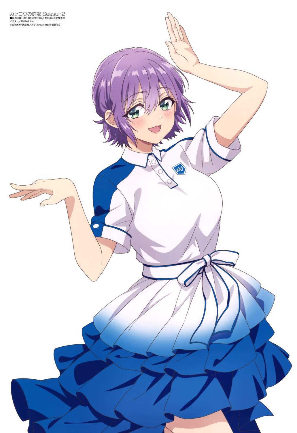 anifar_inc., dress, kakkou_no_iinazuke, segawa_hiro