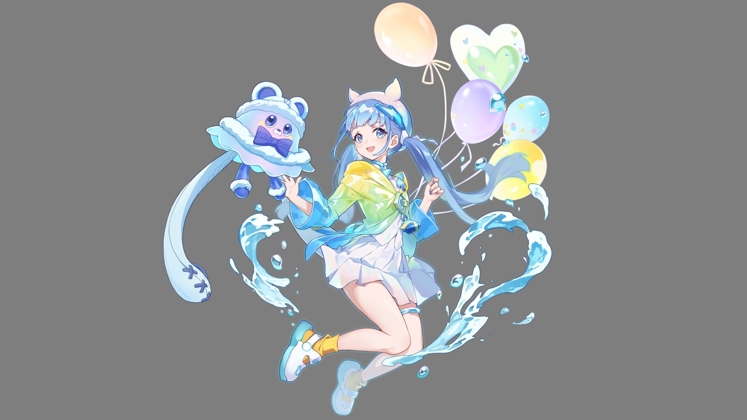 benghuai_xueyuan, garter, honkai:_nexus_anima, nanafey, see_through, skirt_lift, tagme, transparent_png
