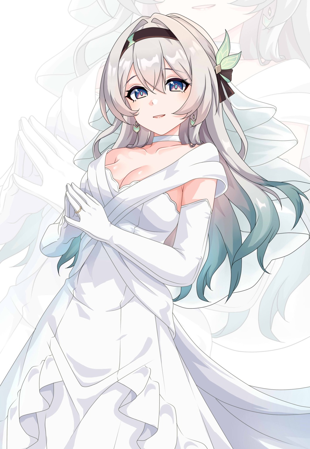 dress, firefly, honkai:_star_rail, maxwelzy, no_bra, wedding_dress