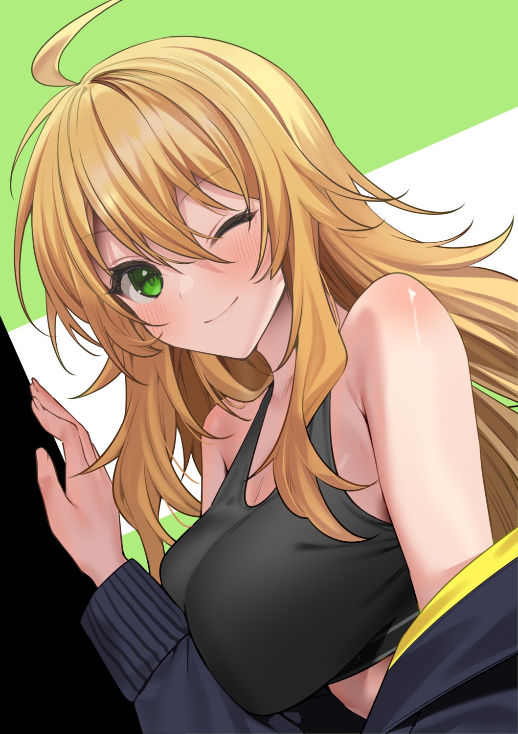 bra, haiba, hoshii_miki, open_shirt, the_idolm@ster