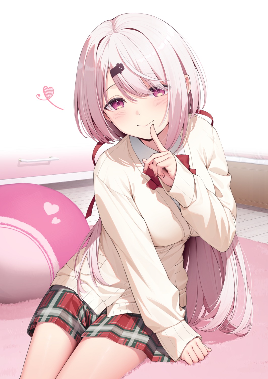 nijisanji, nijisanji_gamers, seifuku, shiina_yuika, sweater, yuuri_nayuta