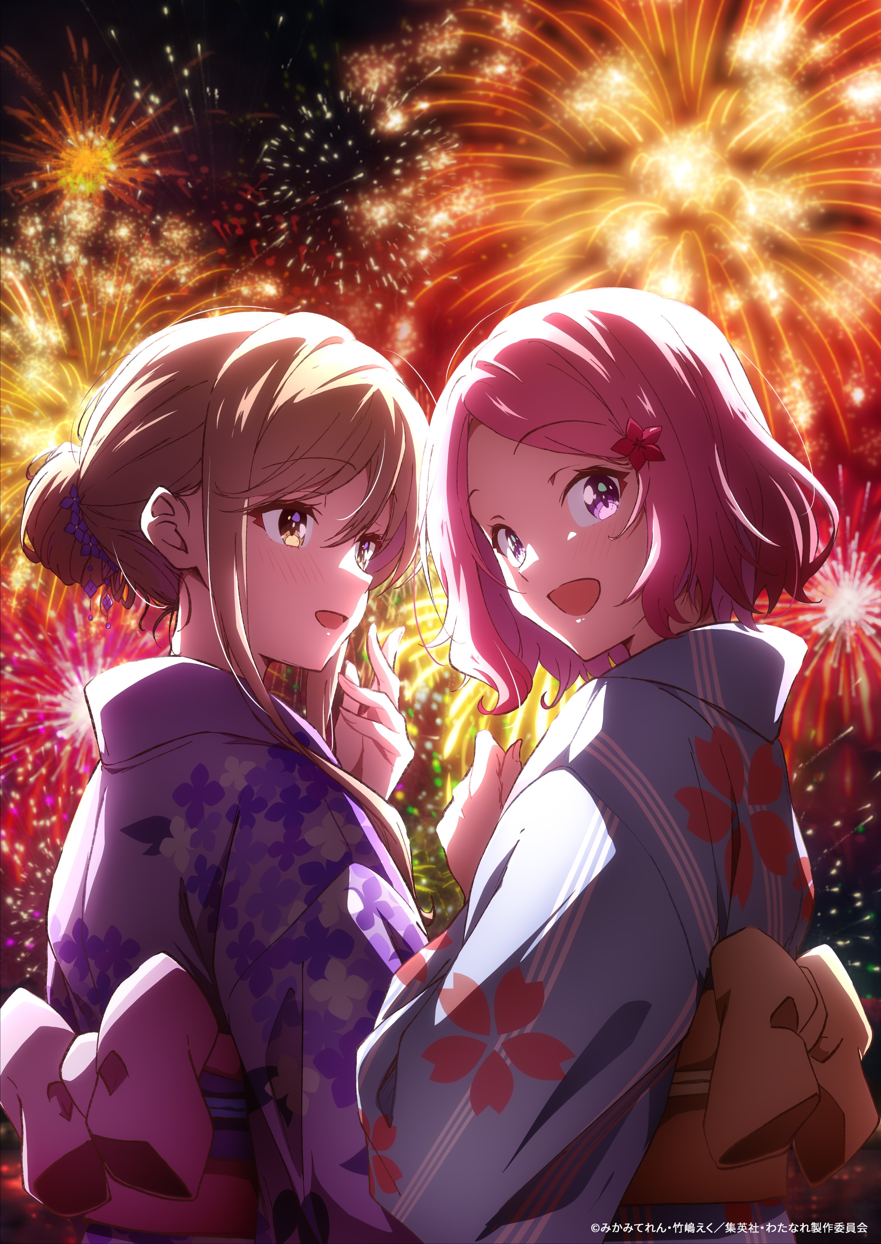 amaori_renako, nii_manabu, sena_ajisai, watashi_ga_koibito_ni_nareru_wake_nai_jan_muri_muri!_(※muri_ja_nakatta!?), yukata
