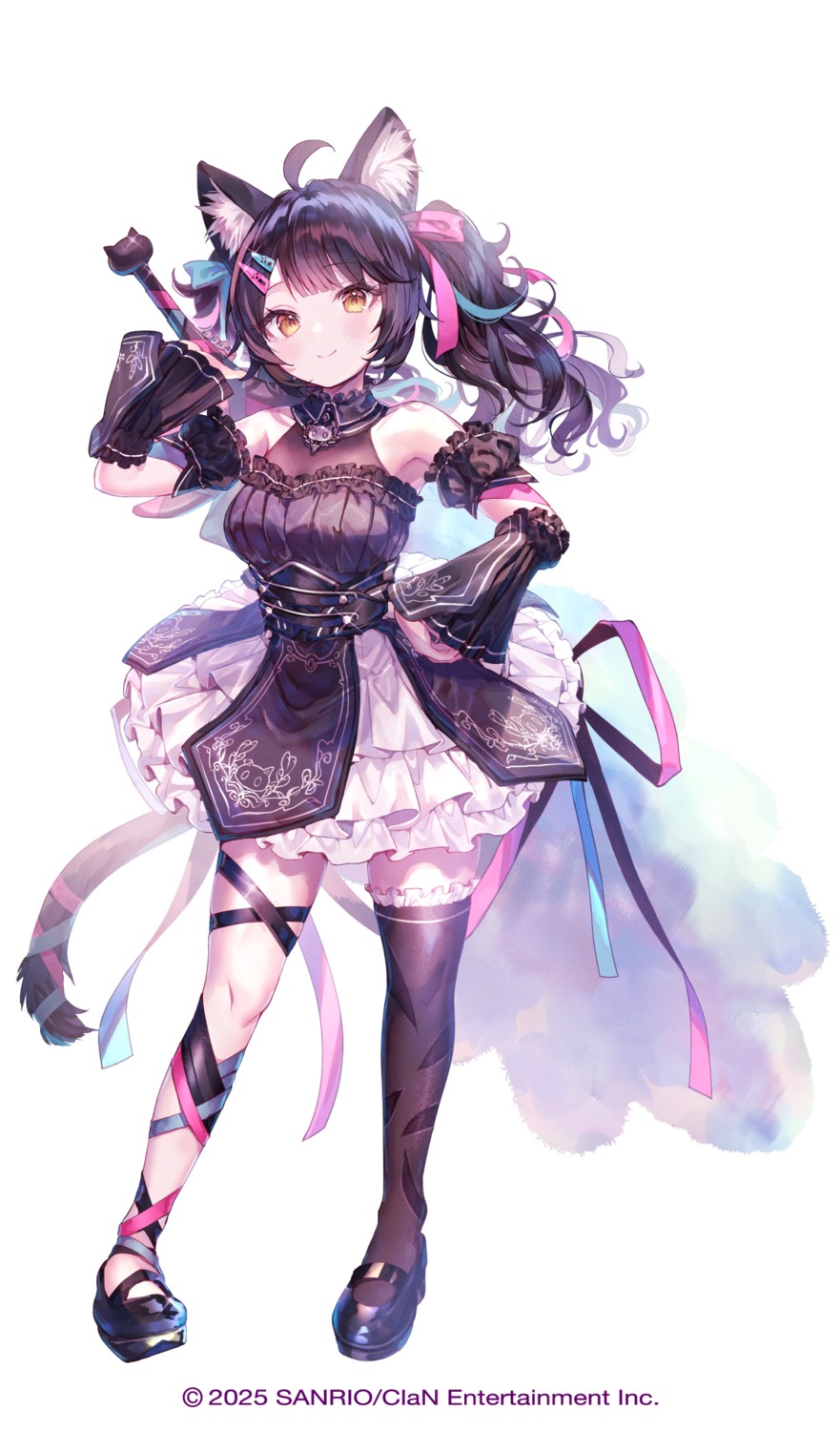 animal_ears, garter, nekomimi, no_bra, nyamashuva_lutz, nyantasia!, reekaruru, see_through