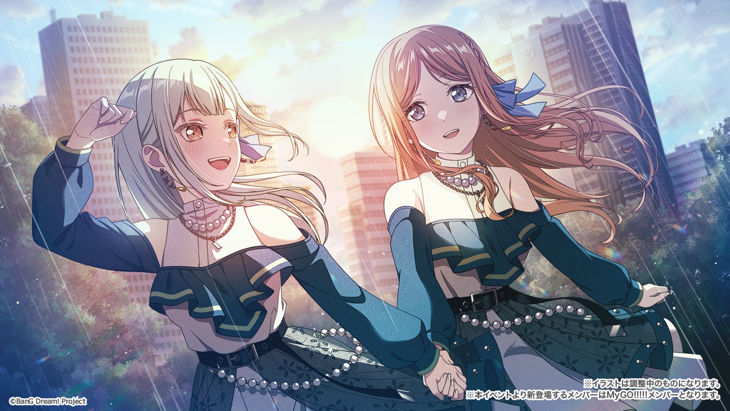 bang_dream!, bang_dream!_ave_mujica, bang_dream!_it's_mygo!!!!!, game_cg, nagasaki_soyo, tagme, uniform, wakaba_mutsumi