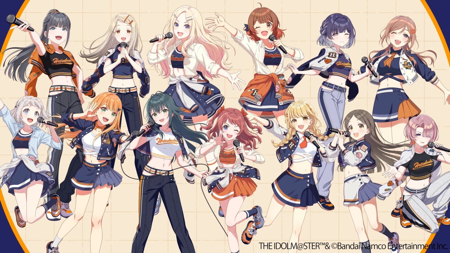 amaya_tsubame, arimura_mao, fujita_kotone, gakuen_idolm@ster, hanami_saki, hanami_ume, hataya_misuzu, himesaki_rinami