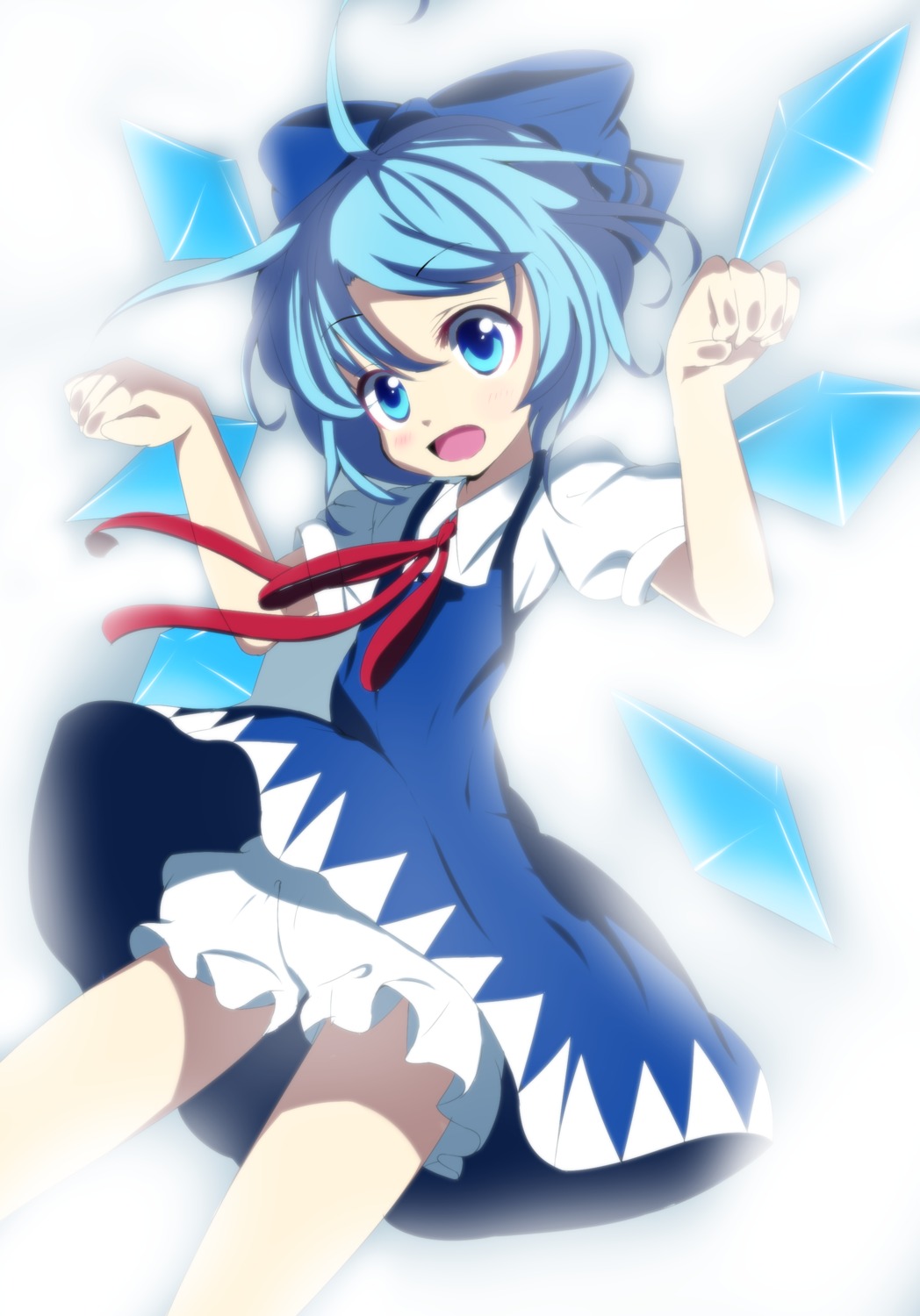aa44, bloomers, cirno, touhou