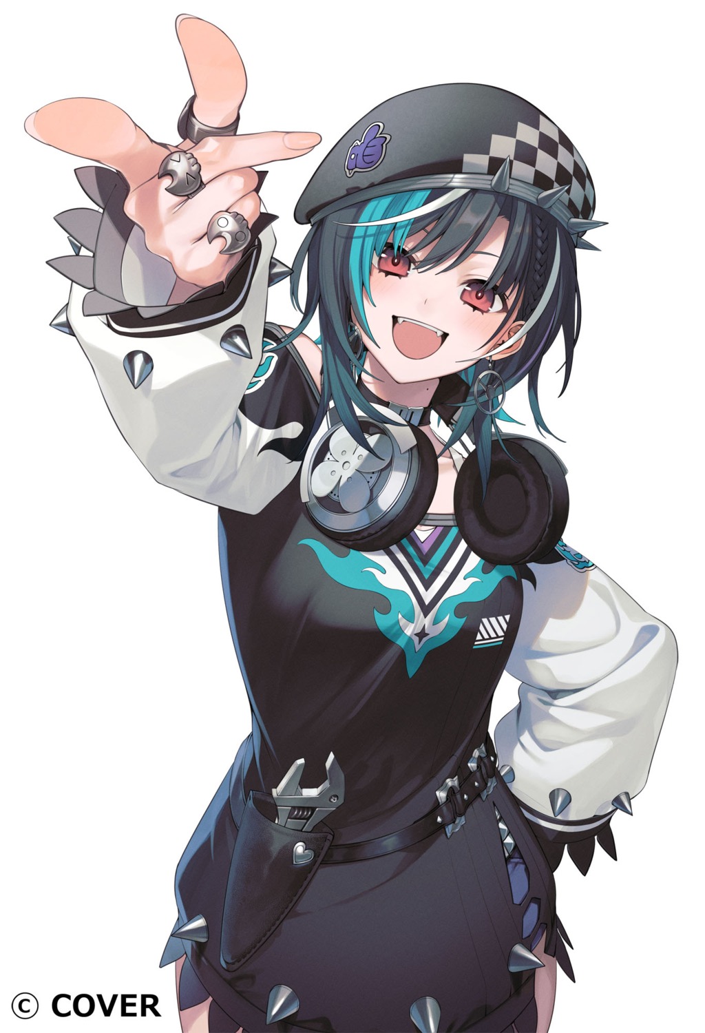 headphones, hololive, hololive_dev_is, rindou_chihaya, tagme
